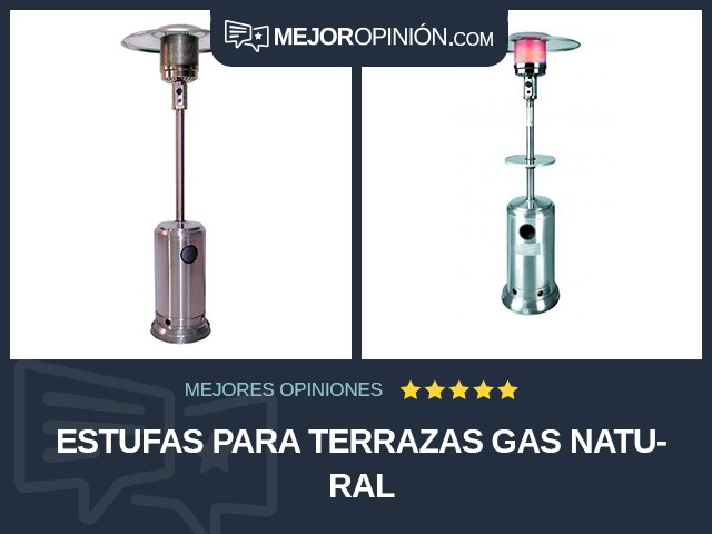 Estufas para terrazas Gas natural