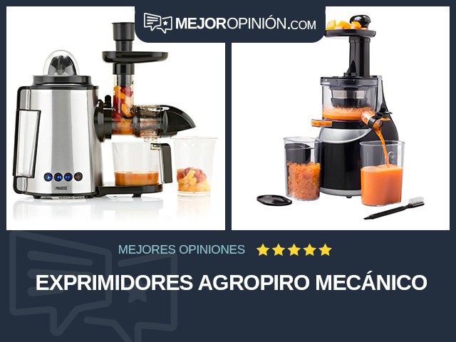 Exprimidores Agropiro Mecánico