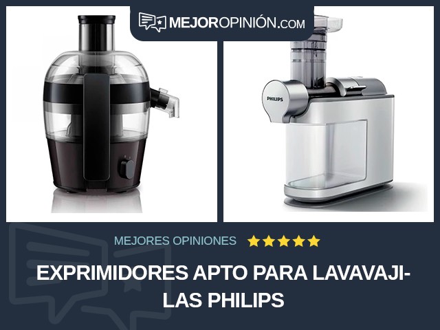 Exprimidores Apto para lavavajilas Philips