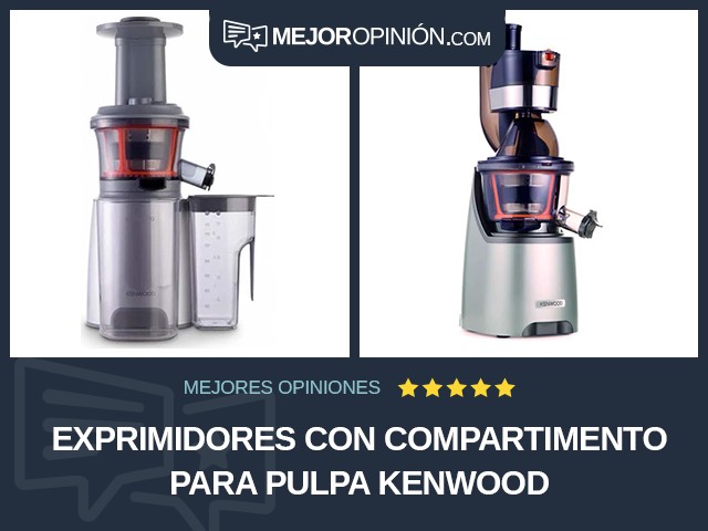 Exprimidores Con compartimento para pulpa Kenwood