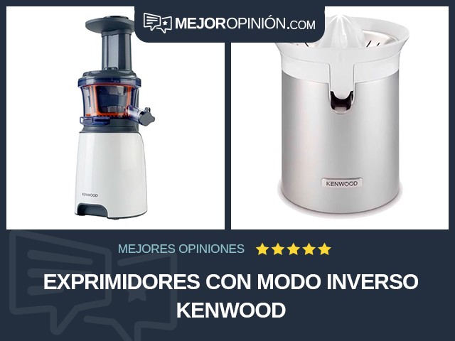 Exprimidores Con modo inverso Kenwood