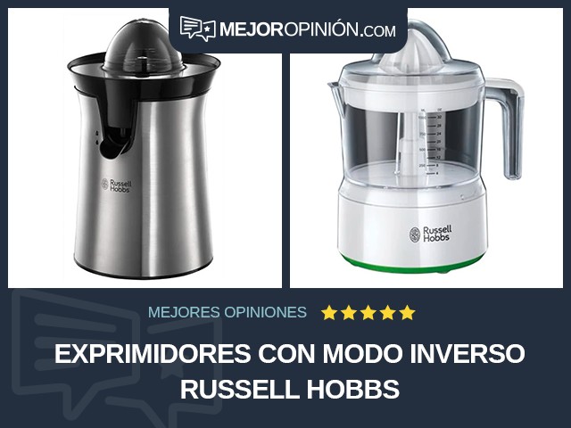 Exprimidores Con modo inverso Russell Hobbs