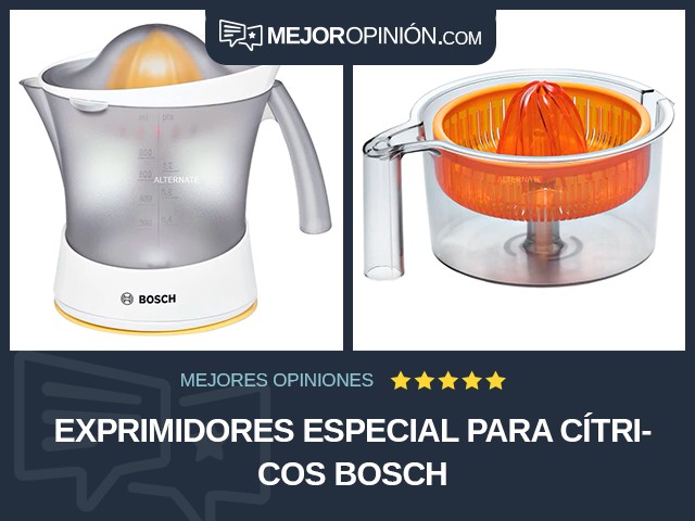 Exprimidores Especial para cítricos Bosch