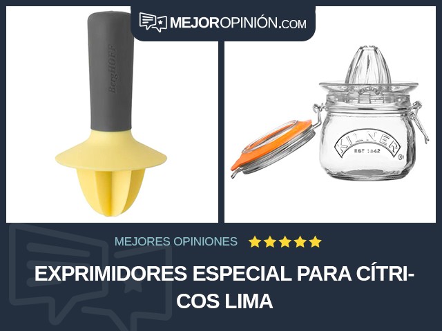 Exprimidores Especial para cítricos Lima