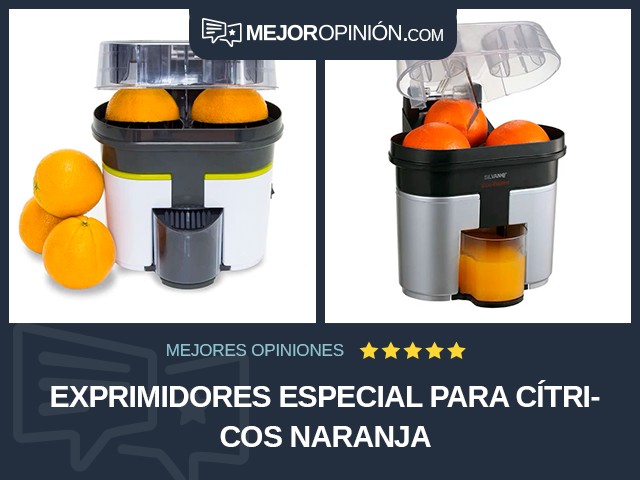 Exprimidores Especial para cítricos Naranja