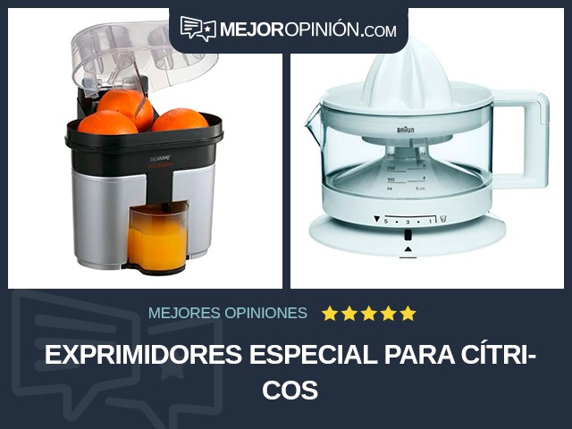 Exprimidores Especial para cítricos