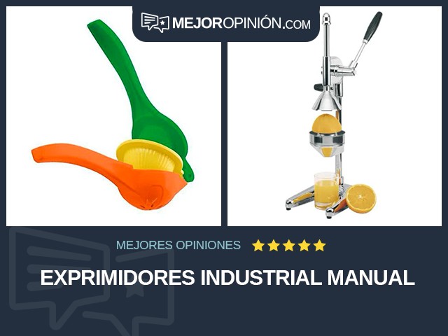 Exprimidores Industrial Manual