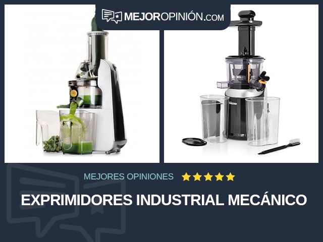 Exprimidores Industrial Mecánico