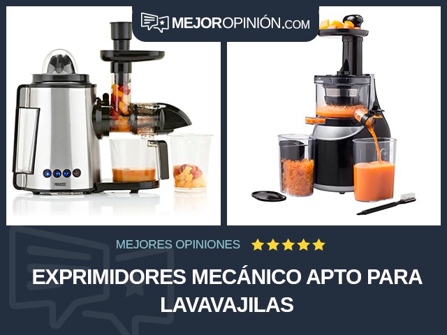 Exprimidores Mecánico Apto para lavavajilas