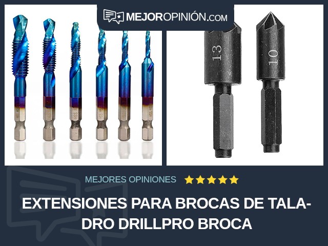 Extensiones para brocas de taladro Drillpro Broca