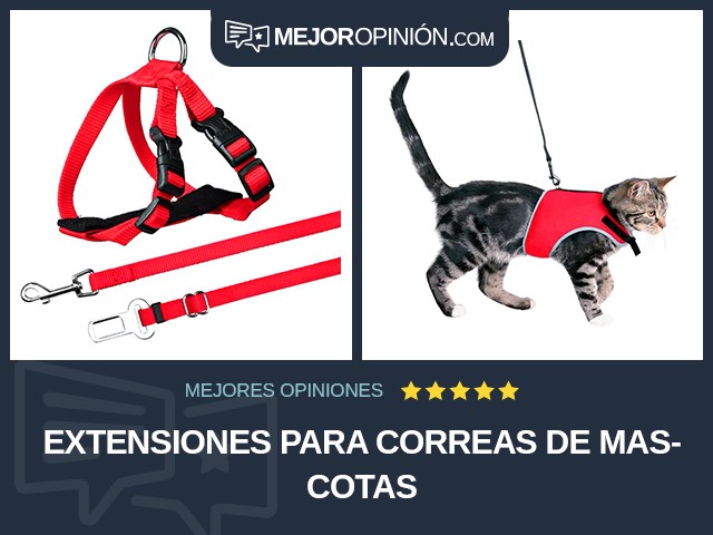 Extensiones para correas de mascotas