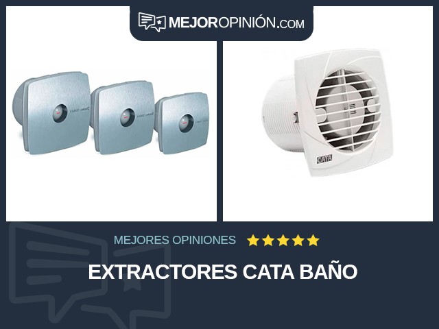 Extractores Cata Baño