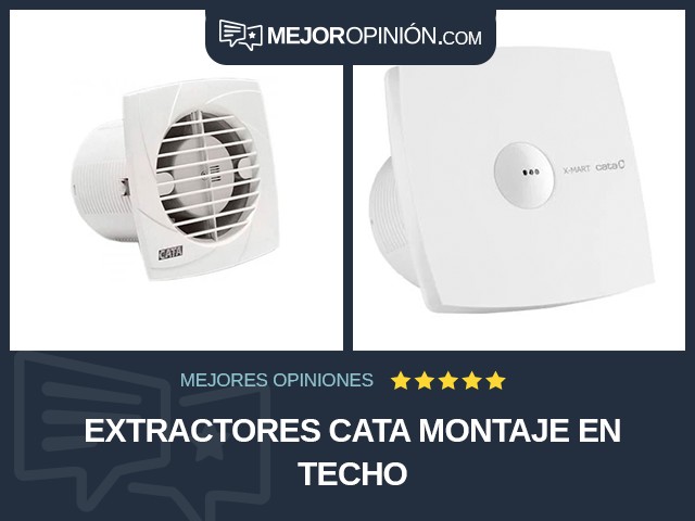 Extractores Cata Montaje en techo