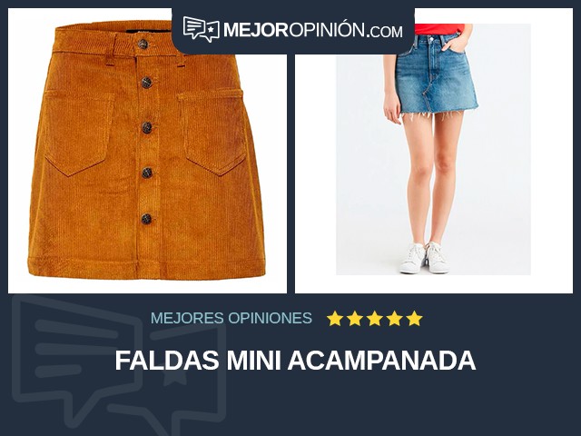 Faldas Mini Acampanada