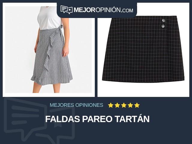 Faldas Pareo Tartán