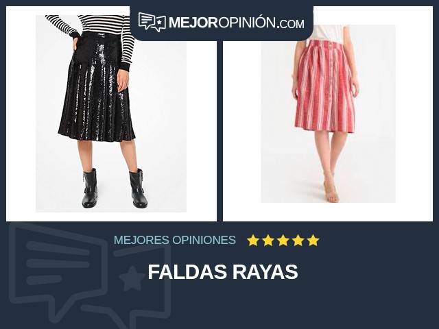 Faldas Rayas