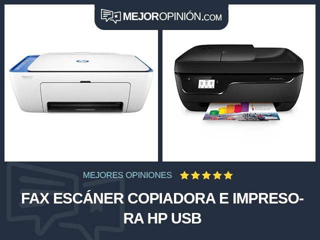 Fax escáner copiadora e impresora HP USB