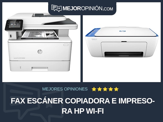 Fax escáner copiadora e impresora HP Wi-Fi
