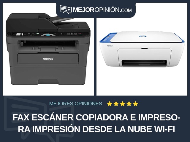 Fax escáner copiadora e impresora Impresión desde la nube Wi-Fi