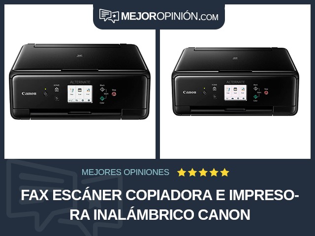 Fax escáner copiadora e impresora Inalámbrico Canon