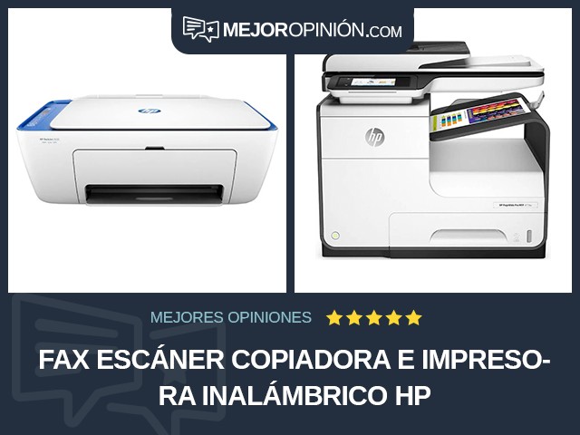 Fax escáner copiadora e impresora Inalámbrico HP