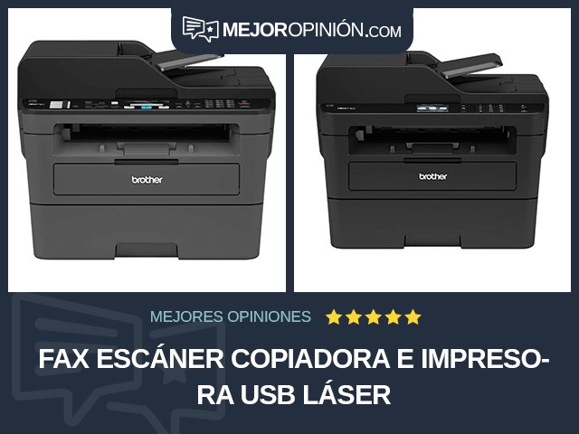 Fax escáner copiadora e impresora USB Láser