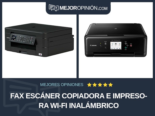Fax escáner copiadora e impresora Wi-Fi Inalámbrico