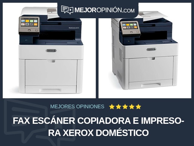 Fax escáner copiadora e impresora Xerox Doméstico
