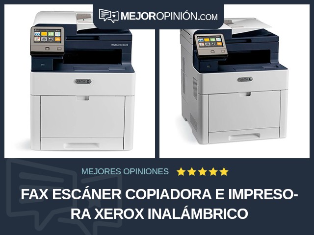 Fax escáner copiadora e impresora Xerox Inalámbrico