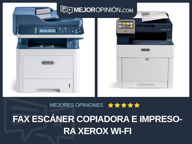 Fax escáner copiadora e impresora Xerox Wi-Fi