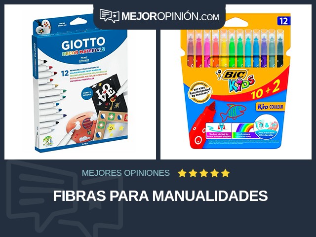 Fibras para manualidades