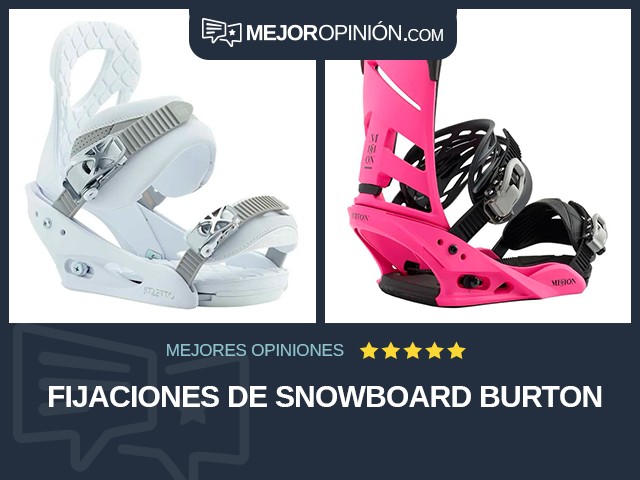 Fijaciones de snowboard Burton