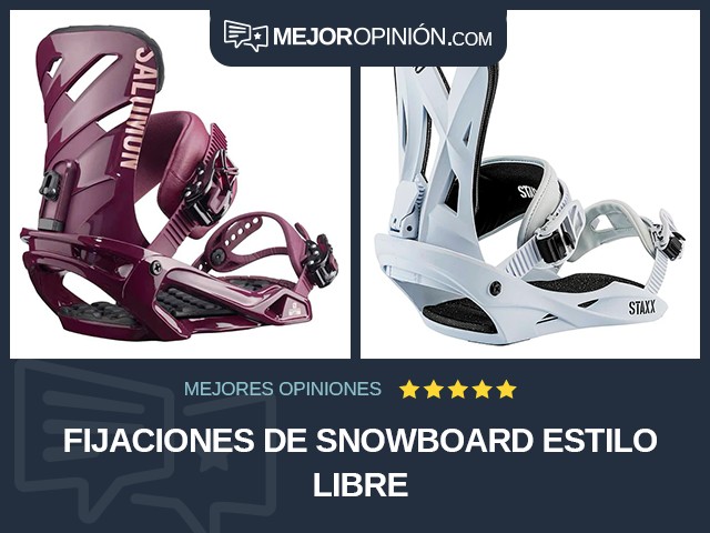 Fijaciones de snowboard Estilo libre