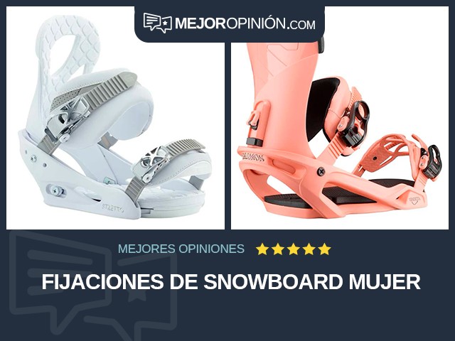 Fijaciones de snowboard Mujer