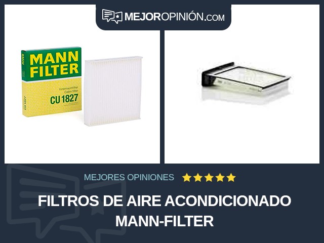 Filtros de aire acondicionado MANN-FILTER