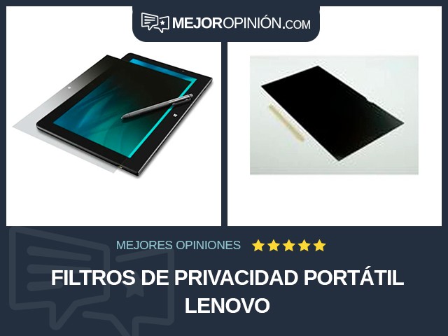 Filtros de privacidad Portátil Lenovo