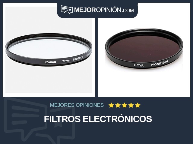 Filtros electrónicos