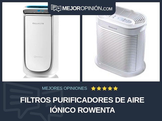 Filtros purificadores de aire Iónico Rowenta