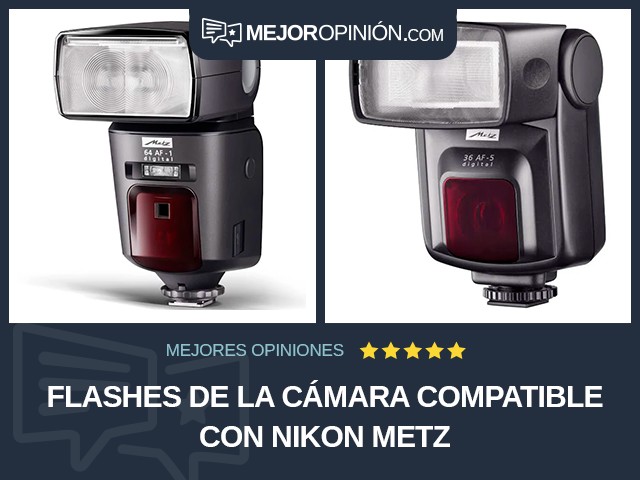 Flashes de la cámara Compatible con Nikon Metz