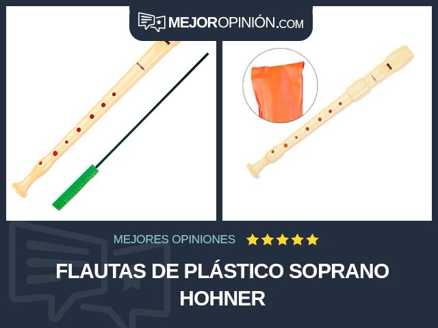 Flautas de plástico Soprano HOHNER