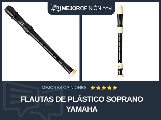 Flautas de plástico Soprano Yamaha
