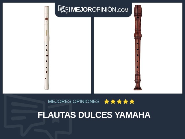 Flautas dulces Yamaha