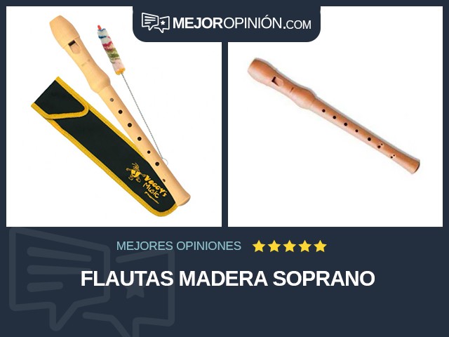 Flautas Madera Soprano