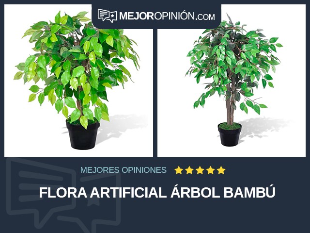 Flora artificial Árbol Bambú
