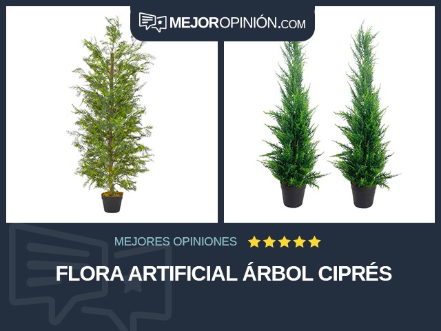 Flora artificial Árbol Ciprés