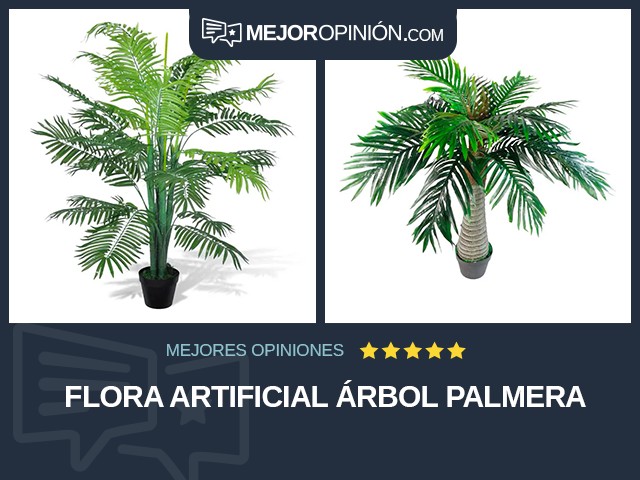 Flora artificial Árbol Palmera