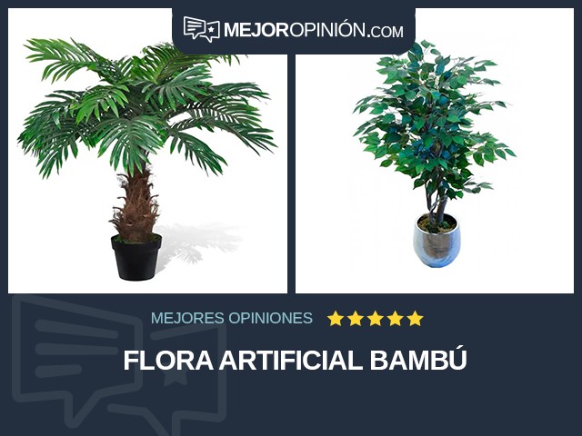 Flora artificial Bambú