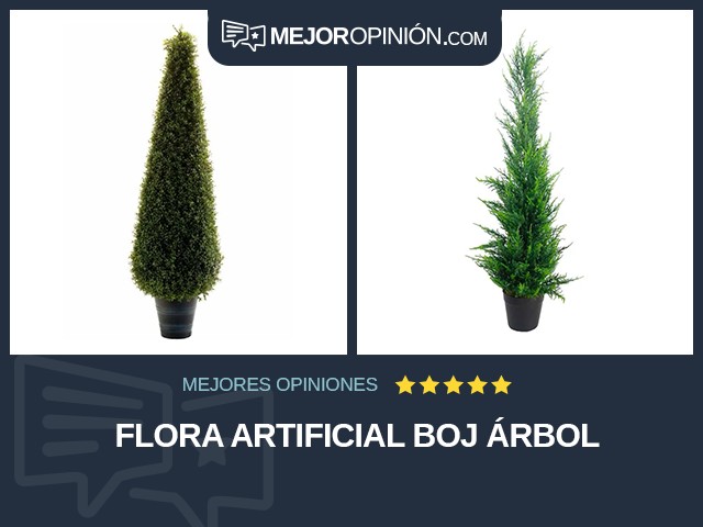 Flora artificial Boj Árbol