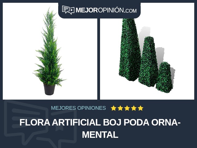 Flora artificial Boj Poda ornamental