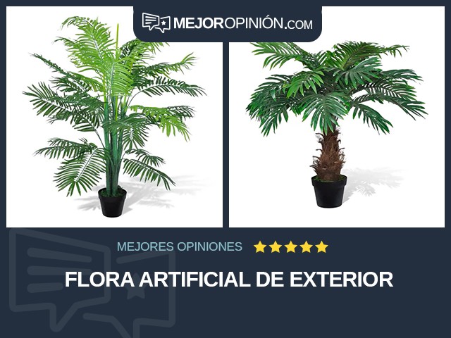 Flora artificial De exterior